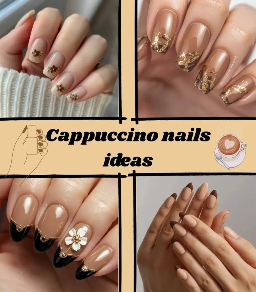 Cappuccino nails ideas