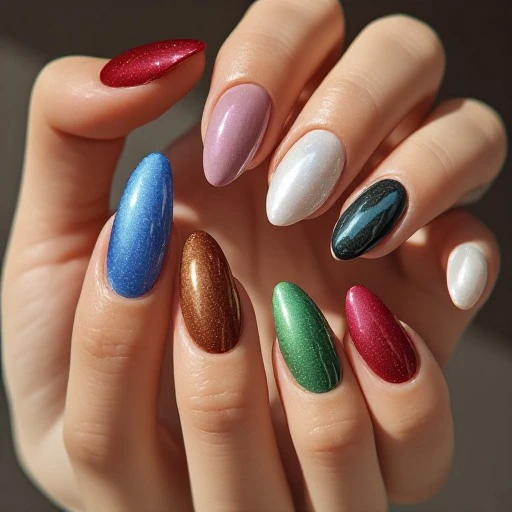 Skittle Manicure