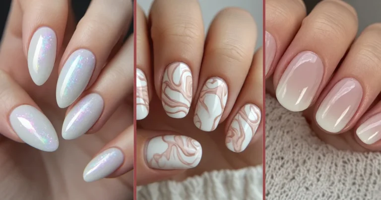 Cloud Dancer Nails