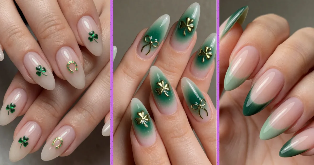 st patricks day nails